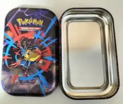 【海外】メガルカリオ　ダメカンケース　mini　tin　ポケモンカード　tinのサムネイル