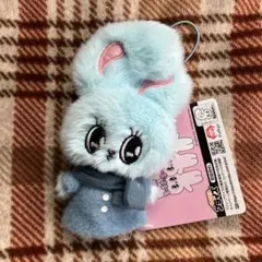 エスターバニー ホリデーマフラーマスコット ブルー