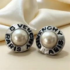 GIVENCHY PARIS ヴィンテージ イヤリング パール