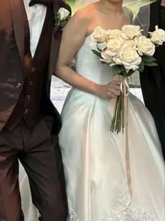 値下げ済 Aライン ウェディングドレス alanhannah 結婚式 前撮り 