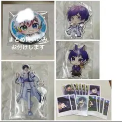 さんちゃんく！　水月ルザク　雨栗　米将軍　缶バッジ　アクスタ　アクキー グッズ さんちゃんく！ 水月ルザク 雨栗 米将軍 缶バッジ アクスタ アクキー
