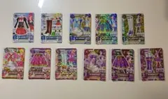 旧 アイカツカード ドリームアカデミー　制服 星宮いちご 霧矢あおい 紫吹蘭