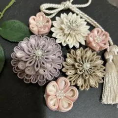 髪飾り761 成人式　結婚式　卒業式　七五三