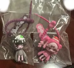 ウイルスイーツ ガチャ カラフルマルチチャーム コーヒーゼリー イチゴプリン