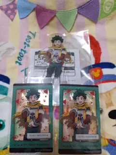 ヒロアカ ナムコ限定 ビッグアクリルプレート 特典 緑谷出久