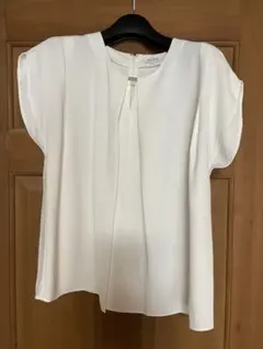 美品　PLST プラステ メタルバーブラウス 半袖カットソー