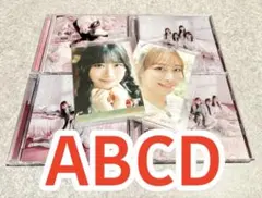 = LOVE イコラブ ラブソングに襲われる typeABCD 4枚セット