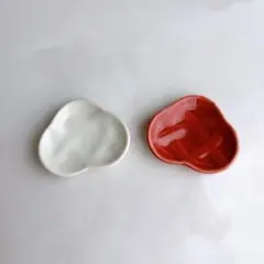 紅白 結び文 箸置き 2個セットのサムネイル