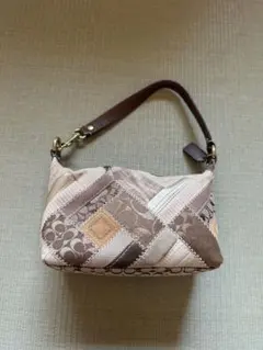 パッチワークデザイン ショルダーバッグ