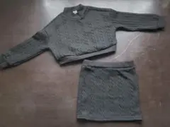 ニット　セットアップ