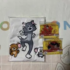 トムとジェリー ハッピーくじB賞　コラボレーションTシャツ　新品未開封おまけ付き