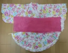 浴衣ドレス　セパレート　スカート　120cm　帯付き