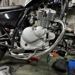 ザリ/ゴキ250用本物ミスティ管ハス切り塗装済みマフラーGSX250E - メルカリ