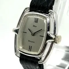 稼働✨ Bulova × Christian Dior Wネーム 手巻き 腕時計のサムネイル