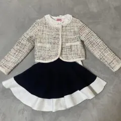 kate spade ツイードジャケット&スカート、シャツセット　フォーマル