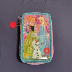 迪士尼 冰雪奇緣 文具套裝 海外 盒子 安娜 愛莎