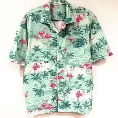 1987 Patagonia アロハシャツ フラミンゴ スペシャル レーヨン 1987 Patagonia アロハシャツ フラミンゴ スペシャル レーヨン - メルカリ