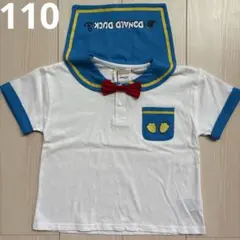 【ディズニー】ドナルド キャラクター Tシャツ セーラー 110