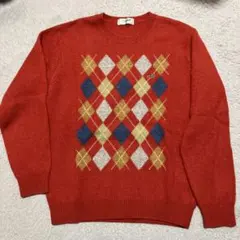 古着 長袖ニット ヴィンテージ レア ウール 美品