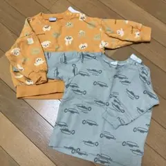 80〜90センチ　トレーナー、ロンT2枚セット