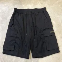 ZOZOTOWN 黒のカーゴショートパンツ KEEP LEARNING