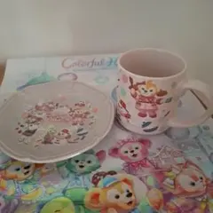 ディズニーシー　2025クリスマス ダッフィー&フレンズ　プレート&カップ