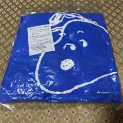 【未開封】スヌーピー 青いクッション