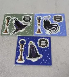 ディズニーヴィランズ　Happyくじ　アクリルスタンド