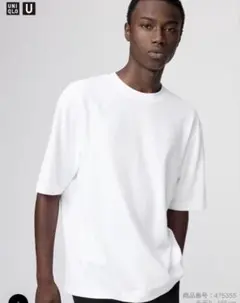 UNIQLO エアリズムコットンオーバーサイズTシャツ Lサイズ