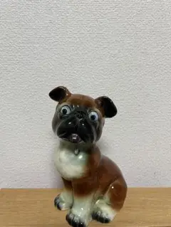 犬　陶器製　置物