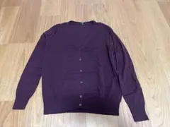 【UNIQLO】エクストラファインメリノVネックカーディガン