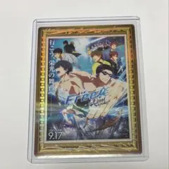 G*U様 京アニ歴代ポスターカードコレクション レアカード Free! No.4