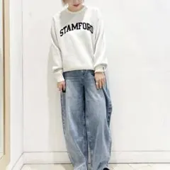 新品　GLOBAL WORK メルティロゴプルオーバー