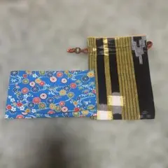 和装小物 2点セット 巾着袋 数寄屋袋