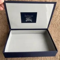 Burberrys ギフトボックス ネイビー空箱