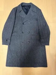 【美品】ワコマリア カシミヤ混 チェスターコート ダブル ボルドー WACKO MARIA - wackomaria 17aw DOUBLE BREASTED COATの通販 by