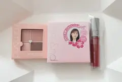 【新品未使用】ロムアンド 3点セット（アイシャドウ・ファンデ・リップ）