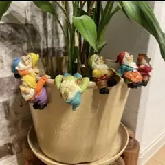 7人の小人 植木鉢 飾り 昭和 レトロのサムネイル