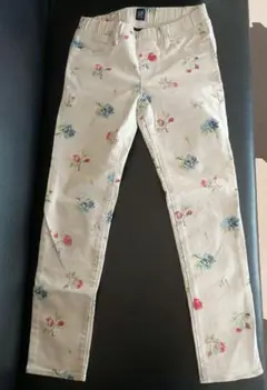GAP ストレッチパンツ 花柄