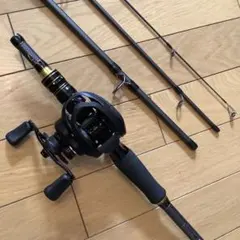 ショアジギ シーバス4ピース2.7mスピニングロッド&スピニングリール