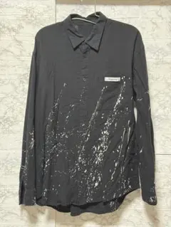 "2 tone splash Hedgehog logo shirt"