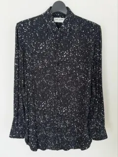 名作 SAINT LAURENT 15AW スプラッターシャツ 総柄 エディ期のサムネイル