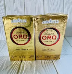 LAVAZZA QUALITA ORO コーヒー粉 250g 2袋セットのサムネイル