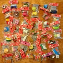 イワコーのけしごむBOX おもしろ消しゴム　41個セット