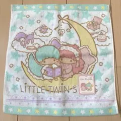 新品未使用　キキララ　リトルツインスターズ フェイスタオル　サンリオ