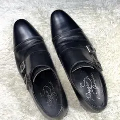 Poggio Antico ダブルモンクストラップ レザーシューズのサムネイル
