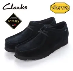 ⭐️未使用級⭐️　クラークス　ワラビー　GORE-TEX　スエード　ブラック