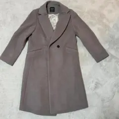 UNITED TOKYO カシミヤ混 グレー チェスターコート