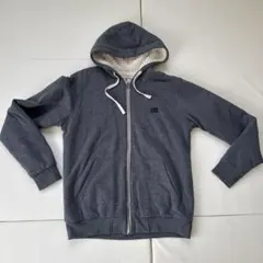 BILLABONG グレー ジップアップパーカー
