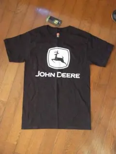 John Deere 黒 Tシャツ S